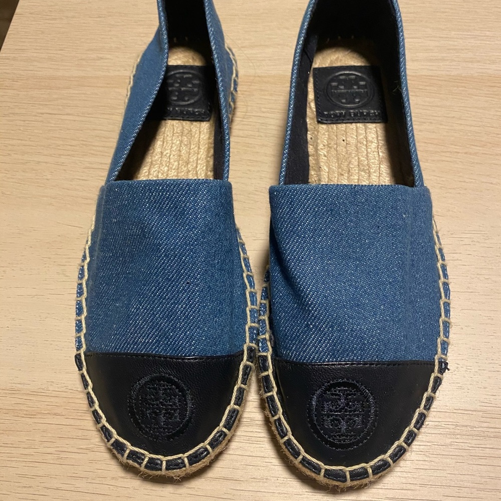 Tory Burch Denim Espadrilles